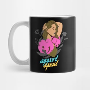 support squad breast cancer Mug